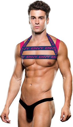 Envy Logo Harness Blue Pink, L/XL