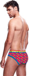Envy - Slip met regenbooghartjes - S/M