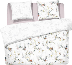 Cinderella Corolla - Dekbedovertrek - Katoen - 240x200/220 cm - Wit