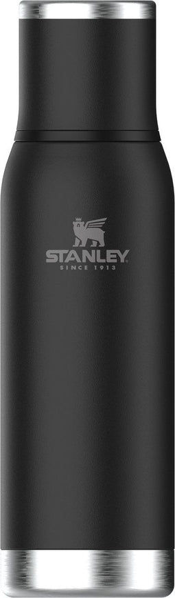 Stanley Adventure To|Go Bottle 0,75L | Black | Thermosfles houdt 20 uur warm of 25 uur koud | Vaatwasserbestendig | Roestvrijstalen Thermoskan | Lekvrij | BPA-Vrij
