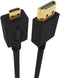 Cablexpert CC-HDMID-6 - HDMI Kabel - 1.8m - Vergulde connectoren - Zwart