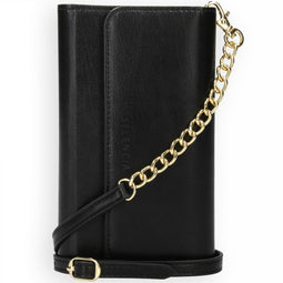 Eny Uitneembare Vegan Lederen Clutch voor de iPhone Xs / X - Zwart
