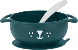Babymoov Tast'Isy Hond Silicone Kommetje met Lepel A005405