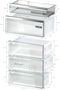 Siemens KG49NAIBT - Vrijstaande 2-deurs No Frost Koelkast - 413L netto inhoud - RVS