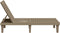 vidaXL - Ligbedden - 2 - st - 155x58x83 - cm - polypropeen - lichtbruin