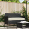 vidaXL - Ligbedkussens - voor - Bank - - - 2 - stuks - - - Crème - - - 100x40x8 - cm - - - Oxford - Stof
