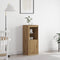 vidaXL - Sideboard - met - LED-verlichting - Artisan - Eiken - 41x37x100 - cm