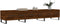 vidaXL - Tv-meubel - 150x36x30 - cm - bewerkt - hout - bruin - eikenkleur