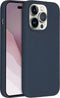Accezz iPhone 14 Pro - Liquid Silicone Backcover met MagSafe - Schokabsorberend - Donkerblauw