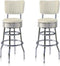 Bel Air Retro Barkruk BS-29CB Off White 1+1 Bundel