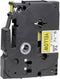 TZ-FX621 9mm - black on yellow - flexible (8m)