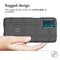 iMoshion Hoesje Geschikt voor Motorola Moto G42 Hoesje Siliconen - iMoshion Rugged Shield Backcover - Zwart