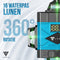Vesto® V2 Tripod Edition - 4D Kruislijnlaser - Zelfnivellerend met 4-16 Lijnen - 360° Rotatie - 50m Meetbereik - Inclusief Draagkoffer