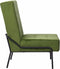 vidaXL - Relaxstoel - 65x79x87 - cm - fluweel - lichtgroen