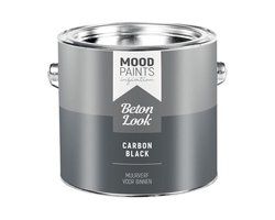 Moodpaints Muurverf Betonlook - 2500 ml - Carbon Black