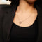 Laura Ferini Per Sempre - Dames Ketting - 18K Wit Verguld - 42,8 cm - Zilver