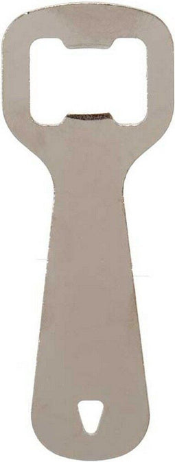 Flesopener Roestvrij staal 11 x 4 x 0,5 cm Zilverkleurig (12 Stuks)