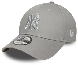 New Era Outline 9forty Cap - New York Yankees Logo - Grijs (1 stuk)
