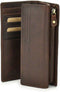 The Chesterfield Brand Leren Portemonnee Bruin Dahlia RFID