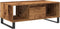 vidaXL - Salontafel - 90x50x36,5 - cm - bewerkt - hout - oud - houtkleurig