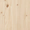vidaXL - Seniorenbed - massief - grenenhout - 135x190 - cm