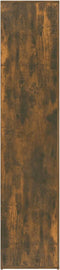 vidaXL - Schoenenkast - 80x39x178 - cm - bewerkt - hout - gerookt - eikenkleurig