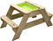 TP Toys Joy - Zand- en picknicktafel voor 2 kinderen - FSC gecertificeerd hout - Bruin