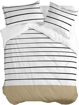 Noorse hoes HappyFriday Blanc Blush Sand Multicolour 155 x 220 cm
