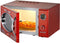 Melissa 16330129 - Vrijstaande Solo-Magnetron met Grill - 23L 800W - Rood
