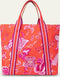Oilily Sienna - Shopper - Dames - Magneetsluiting - Rood - One size