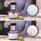 JAP Appliances Multi Chop - Hakmolen - 600ml glazen kom - 400W - Vaatwasserbestendig - 6 messen - IJscrusher