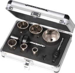 Silverline 11-delige diamant gatenzaag set 19-57 mm