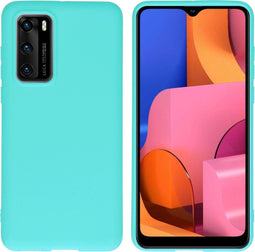 iMoshion Hoesje Geschikt voor Huawei P40 Hoesje Siliconen - iMoshion Color Backcover - Mintgroen