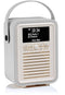 VQ Retro Mini - Draagbare Radio - DAB DAB+ FM - Grijs