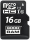 Goodram M1AA-0160R12 - MicroSD 16GB - UHS-I Class 10 tot 100 MB/s - Zwart