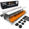 Stilemo Kabelgoot 2 Delig - Kabelhouder 43 CM - 5 KG Draagkracht - Grijs (2 stuks)