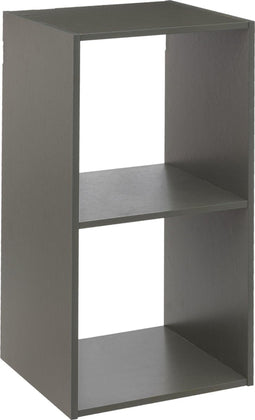 5Five Boekenkast 2-Vaks 34,5x32c67,6cm - Donkergroen