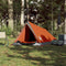 vidaXL - Tent - 2-persoons - waterdicht - grijs - en - oranje