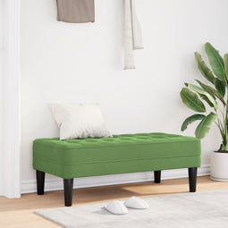 vidaXL - Ligbed - Lichtgroen - 113x57x39 - cm - Velvet