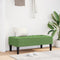 vidaXL - Ligbed - Lichtgroen - 113x57x39 - cm - Velvet