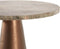 Light & Living Bijzettafel Ynez - Bruin/Koper - 29x29x43cm - Modern
