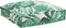 vidaXL - Ligbedkussens - voor - Zit - 2 - stuks - Met - Bladerenpatroon - 40x40x8 - cm - Oxford - Stof