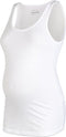 Prénatal Basis Zwangerschapsinglet - Zwangerschapskleding - Ronde hals - Wit - M
