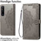 iMoshion Hoesje Geschikt voor Sony Xperia 1 V Hoesje Met Pasjeshouder - iMoshion Mandala Bookcase - Grijs