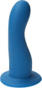 Ylva & Dite - Leda - Siliconen G-spot / Prostaat dildo - Made in Holland - Licht Blauw