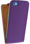 Mobilize - Ultra Slim Flip Case - Krasbestendig Schokbestendig - Paars