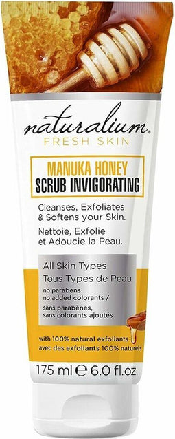 Lichaam Exfoliator Naturalium Fresh Skin 175 ml Honing