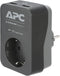APC Essential SurgeArrest - Overspanningsbeveiliger met 1 Outlet en 2 USB Poorten - Zwart (230V)
