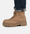 PS Poelman NICO - Heren Hoge Veter Schoenen - Nubuck leer - Taupe - Maat 45