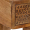 vidaXL - Wandtafel - 102x30x79 - cm - massief - mangohout